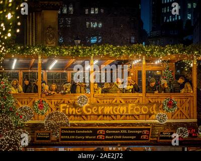 Manchester Weihnachtsmarkt 2019 Stockfoto