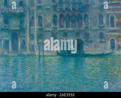 Claude Monet (1840 - 1926), der Palazzo da Mula, Venedig, 1908, Öl auf Leinwand, Chester Dale Sammlung 1963.10.182 Claude Monet, Palazzo da Mula, Venedig, 1908 Stockfoto