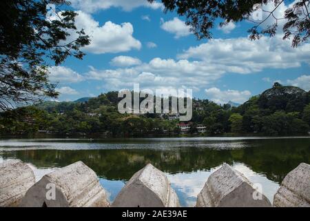 Tempel des Zahns (dalada Maligava) in Kandy, Sri Lanka (Ceylon) Stockfoto