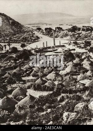 Der heiligen Stadt Axum (Aksum) in Abessinien Stockfoto