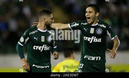 Campinas, Brasilien. 05 Dez, 2019. siebte Runde der brasilianischen Meisterschaft, Serie A, an der Prinzessin Earring Golden Stadion. Credit: Cesar Greco/FotoArena/Alamy leben Nachrichten Stockfoto