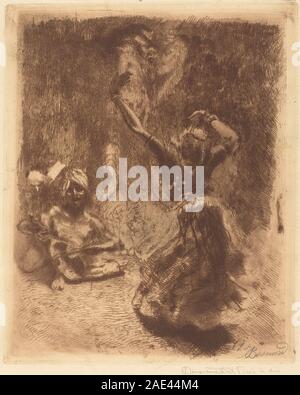 Die Tänzerin von Tanjore (La Bayadère de Tanjore); 1914 Datum Albert Besnard, die Tänzerin von Tanjore (La Bayadère de Tanjore), 1914 Stockfoto