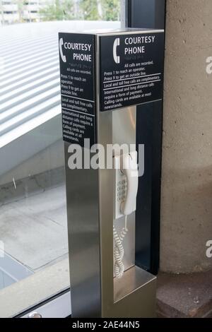 Tampa International Airport Terminal Florida Vereinigte Staaten von Amerika USA uns Raucherbereich Stockfoto