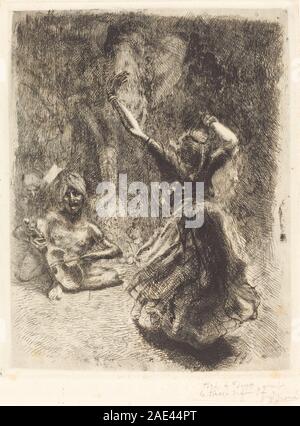 Die Tänzerin von Tanjore (La Bayadère de Tanjore); 1914 Datum Albert Besnard, die Tänzerin von Tanjore (La Bayadère de Tanjore), 1914 Stockfoto