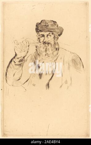 Der Raucher (Le fumeur); 1866 Datum Edouard Manet, der Raucher (Le fumeur), 1866 Stockfoto