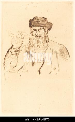 Der Raucher (Le fumeur); 1866 Datum Edouard Manet, der Raucher (Le fumeur), 1866 Stockfoto