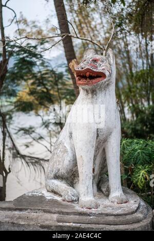 Wat Mai Suwannaphumaham, Luang Prabang, Laos, Asien Stockfoto