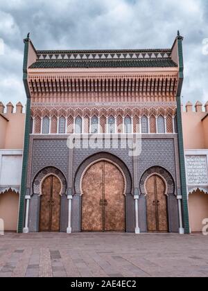 Palais Royal dar El Makhzen in Fez, Marokko Stockfoto