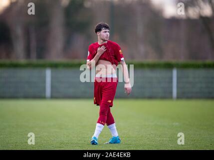 Hotspur Weg, UK. 06 Dez, 2019. Neco Williams von Liverpool in der Premier League 2 Übereinstimmung zwischen den Tottenham Hotspur U 23 und U 23 in Liverpool Tottenham Hotspur Training Ground, Hotspur Weg, England am 6. Dezember 2019. Foto von Andy Rowland. Credit: PRiME Media Images/Alamy leben Nachrichten Stockfoto