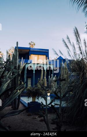 Yves Saint Luarent Museum in marrakesch, Marokko Stockfoto