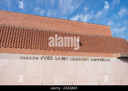 Yves Saint Luarent Museum in marrakesch, Marokko Stockfoto