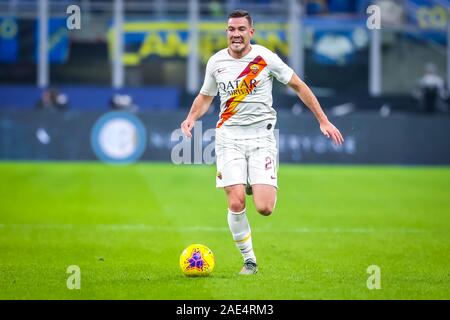 Mailand, Italien. 06 Dez, 2019. Jordanien veretout (as Roma) während Inter vs Roma, italienische Fußball Serie A Männer Meisterschaft in Mailand, Italien, 06. Dezember 2019 Quelle: Unabhängige Fotoagentur/Alamy leben Nachrichten Stockfoto