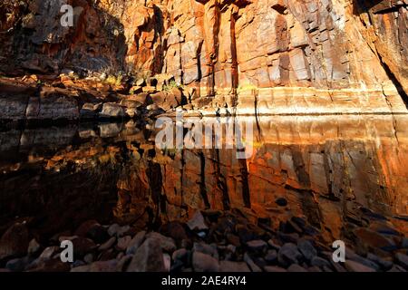 Python Pool, Chichester Millstream National Park, Pilbara, Westaustralien Stockfoto