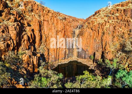 Python Pool, Chichester Range, Pilbara, Westaustralien Stockfoto