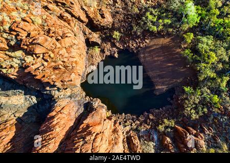 Python Pool, Chichester Range, Pilbara, Westaustralien Stockfoto