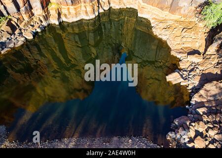 Python Pool, Chichester Range, Pilbara, Westaustralien Stockfoto