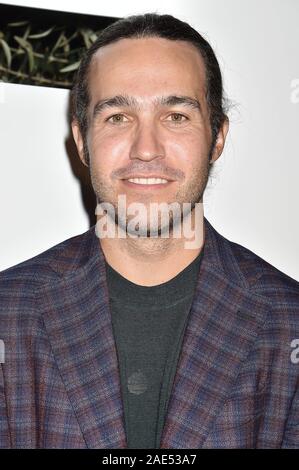 WEST Hollywood, CA - Dezember 05: Pete Wentz besucht die 2019 GQ Männer des Jahres Feier am West Hollywood EDITION auf 05 Dezember, 2019 in West Hollywood, Kalifornien. Stockfoto