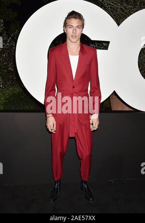 WEST Hollywood, CA - Dezember 05: Lucky Blue Smith besucht die 2019 GQ Männer des Jahres Feier am West Hollywood EDITION auf 05 Dezember, 2019 in West Hollywood, Kalifornien. Stockfoto