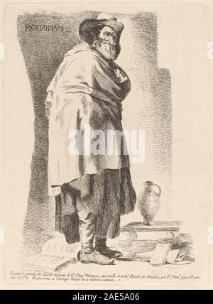 (Moenippvs Moenippus); 1778 Datum Francisco de Goya nach Diego Velázquez, Moenippvs (Moenippus), 1778 Stockfoto