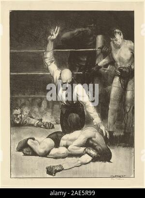 Zählte, zweiter Stein; 1921 Datum: George Bellows, zählte, zweiten Stein, 1921 Stockfoto