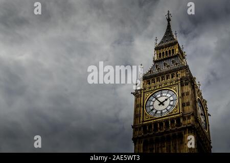 Londons Wahrzeichen Big Ben Tower Stockfoto