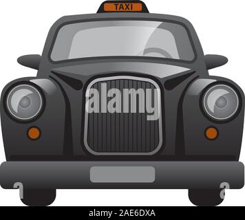 Abbildung: klassische britische London Taxi Stock Vektor