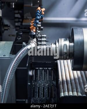 Multi-tasking Drehmitte Maschine, Industriemaschinen Stockfoto