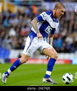 23.Oktober 2010 - Premier League Fußball - Birmingham City Vs Blackpool - Garry O'Connor. Fotograf: Paul Roberts/Ein. Stockfoto