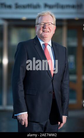 Edinburgh, Großbritannien. 14. November 2019. Im Bild: Jackson Carlaw MSP-kommissarische Leiter der Schottischen Konservativen und Unionist Party. Foto op außerhalb des Schottischen Parlaments. Credit: Colin Fisher/Alamy Leben Nachrichten. Stockfoto