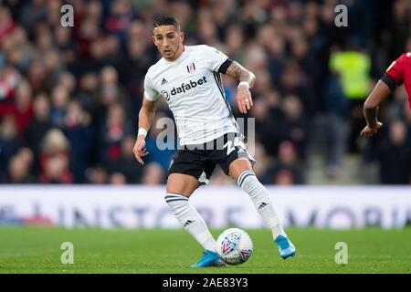 Das Craven Cottage, London, UK. 7 Dez, 2019. London, Großbritannien. 07 Dez, 2019. Anthony Knockaert von Fulham während der efl Sky Bet Championship Match zwischen Fulham und Bristol City im Craven Cottage, London. Foto von salvio Calabrese. Nur die redaktionelle Nutzung, eine Lizenz für die gewerbliche Nutzung erforderlich. Keine Verwendung in Wetten, Spiele oder einer einzelnen Verein/Liga/player Publikationen. Credit: UK Sport Pics Ltd/Alamy leben Nachrichten Stockfoto