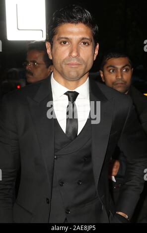 Sep 22, 2017 - London, England, UK - 17. jährlichen Asiatischen Achievement Awards, Grosvenor House Hotel - Roter Teppich Ankünfte Foto zeigt: Farhan Akhtar Stockfoto