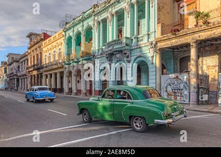 Paseo del Prado, Havanna, Kuba, Nordamerika Stockfoto