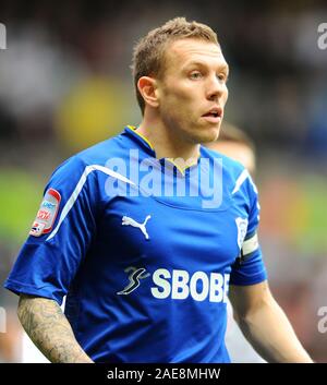 6. Februar 2011 - NPower Meisterschaft Fußball - Swansea Vs Cardiff - Craig Bellamy. Fotograf: Paul Roberts/OneUpTop/Alamy. Stockfoto