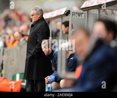 6. Februar 2011 - NPower Meisterschaft Fußball - Swansea Vs Cardiff - Cardiff Manager Dave Jones. Fotograf: Paul Roberts/OneUpTop/Alamy. Stockfoto