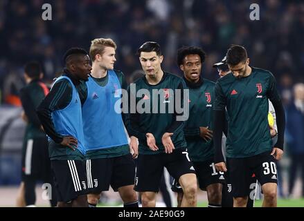 Stadio Olympico, Rom, Italien. 7 Dez, 2019. Serie A Fussball, Lazio gegen Juventus Turin; Cristiano Ronaldo von Juventus Turin - Redaktionelle Verwendung Credit: Aktion plus Sport/Alamy leben Nachrichten Stockfoto