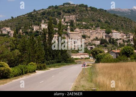 2013 tdf 16 3303 Montbrun les Bains Stockfoto