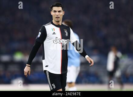 Stadio Olympico, Rom, Italien. 7 Dez, 2019. Serie A Fussball, Lazio gegen Juventus Turin; Cristiano Ronaldo von Juventus Turin - Redaktionelle Verwendung Credit: Aktion plus Sport/Alamy leben Nachrichten Stockfoto