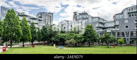 Wohnwohnungen im Michelwieser Park in Neustadt Hamburg Deutschland Stockfoto