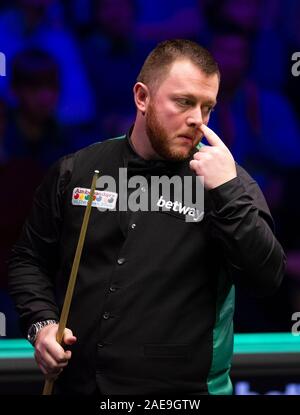 Mark Allen während des Tages elf Der Betway UK Championship am York Barbican. Stockfoto