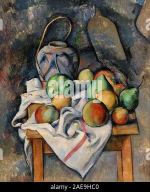 Jahrgang Paul Cezanne Gemälde Kunstwerk Stockfoto