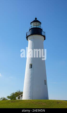 Historischen Punkt Isabel Leuchtturm in Port Isabel, Texas, Vereinigte Staaten von Amerika Stockfoto