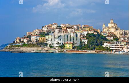 Dom Maurizio in Porto Maurizio, Imperia, Ligurien, Italien Stockfoto