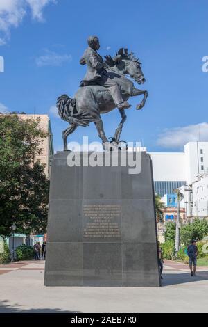 Statue von José Martí in Havanna, Kuba. Stockfoto