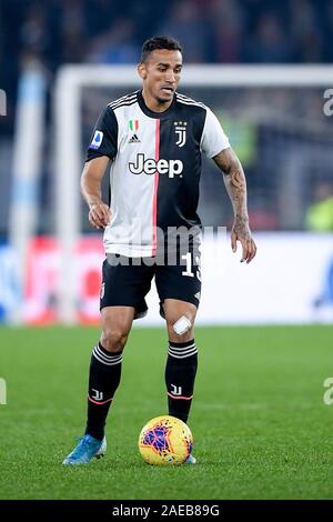 Rom, Italien. 07 Dez, 2019. Danilo von Juventus Turin in der Serie A Match zwischen Lazio Rom und Juventus im Stadio Olimpico, Rom, Italien Am 7. Dezember 2019. Foto von Giuseppe Maffia. Credit: UK Sport Pics Ltd/Alamy leben Nachrichten Stockfoto