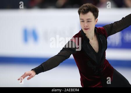 Russlands Dmitri Aliev während der 2019 ISU Grand Prix Finale Männer Praxis an Palavela in Turin, Italien, am 5. Dezember 2019. Quelle: LBA/Alamy leben Nachrichten Stockfoto