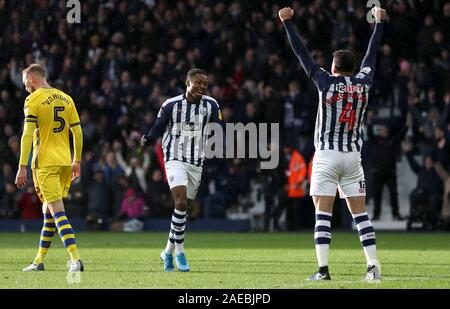 West Bromwich Albion Kyle Edwards feiert fünften Ziel seiner Seite des Spiels zählen während der Himmel Wette Championship Match in West Bromwich, West Bromwich. Stockfoto