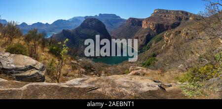 Wandern der Leopard Trail in der Blyde River Canyon, Mpumalanga, Südafrika Stockfoto