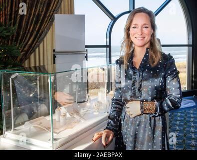 Noordijk, Niederlande. 08 Dez, 2019. Prinzessin Margarita de Bourbon de Parme im Grand Hotel Huis ter Duin in Noordijk, am Dezember 08, 2019, mit einem Pop-up Stores, die parme Design von H.K.H. gegründet wurde. Quelle: dpa Picture alliance/Alamy leben Nachrichten Stockfoto