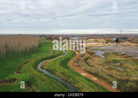 Nar Tal Fischerei, pentney Norfolk UK Stockfoto