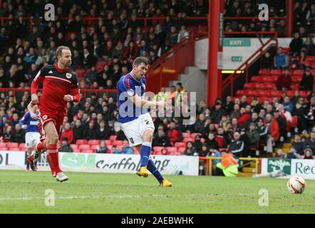 26. Januar 2013 - nPower Meisterschaft Fußball - Bristol City Vs. Ipswich Town - Daryl Murphy Gewehre Zuhause für Ipswich Town. (0-1) - Foto: Paul Roberts/Oneuptop/Alamy. Stockfoto